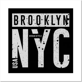 Brooklyn (NYC) Urban Style Posters and Art